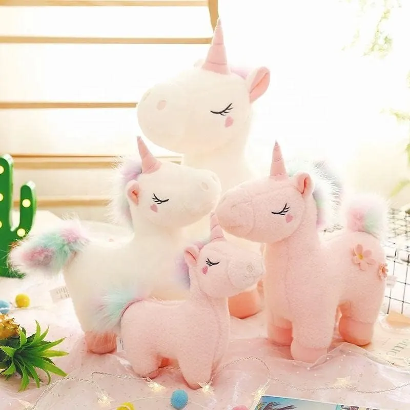 Stand Unicorn Soft Toy - Pink (50 cm)