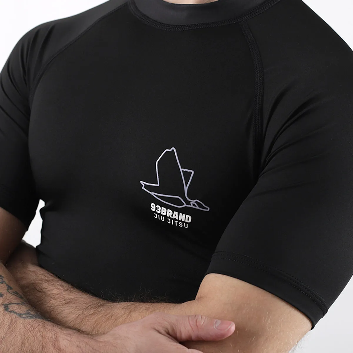 Standard Issue S/S Rash Guard 2-PACK (Black, Smoke Grey) (WHOLESALE)