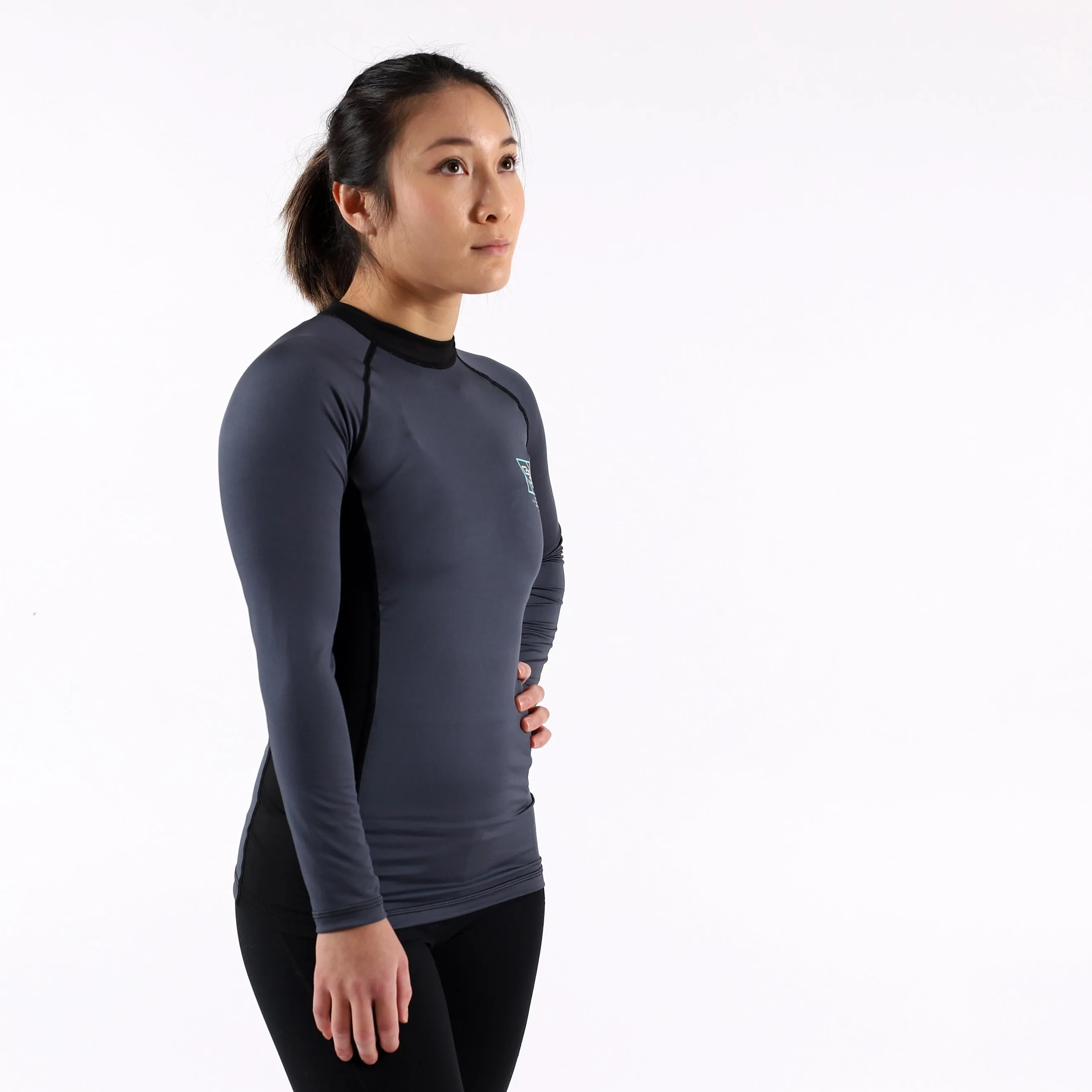 Standard Issue Women's LS Rash Guards 2-PACK (Sage Green, Slate Grey) (WHOLESALE)