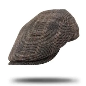 Stanton Glen Plaid Ivy Cap - Brown