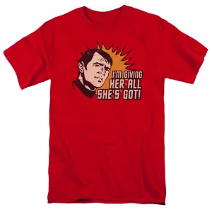 Star Trek Everything Mens T Shirt Red