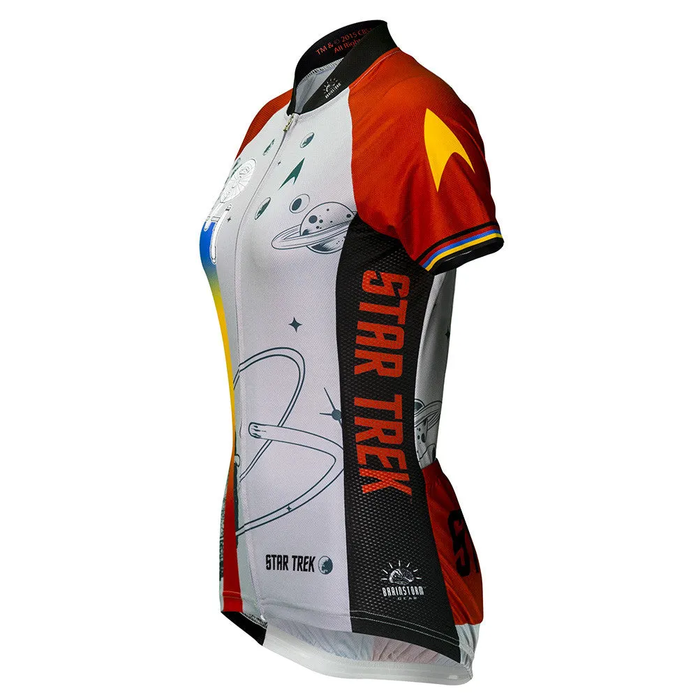 Star Trek "Final Frontier" - Red - Cycling Jersey (Women's)