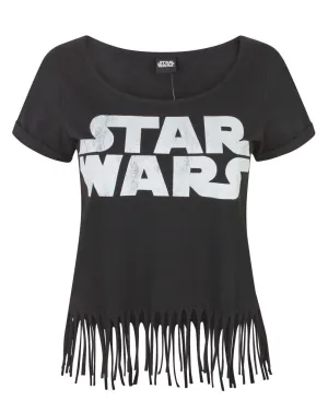 Star Wars Logo Women's Fringe Top