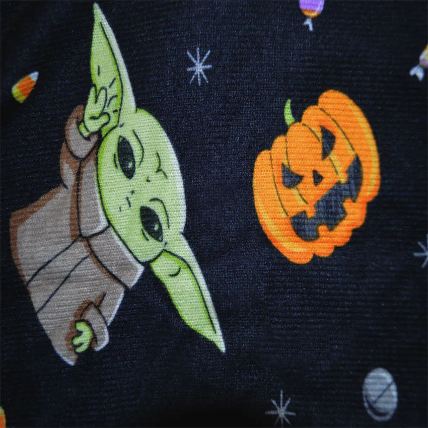 Star Wars Mandalorian Grogu Trick or Treat Halloween Pajamas