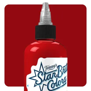 StarBrite Colors Tattoo Ink by Tommy’s Supplies – Lite Red – Pick Your Size 1/2oz or 1oz