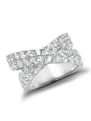 Stardust Ring Finished in Pure Platinum Sale