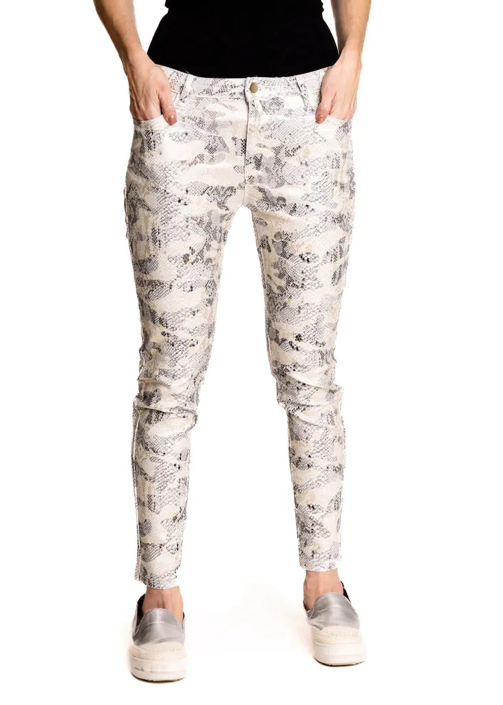 Starling Jeans Granite Snake Print