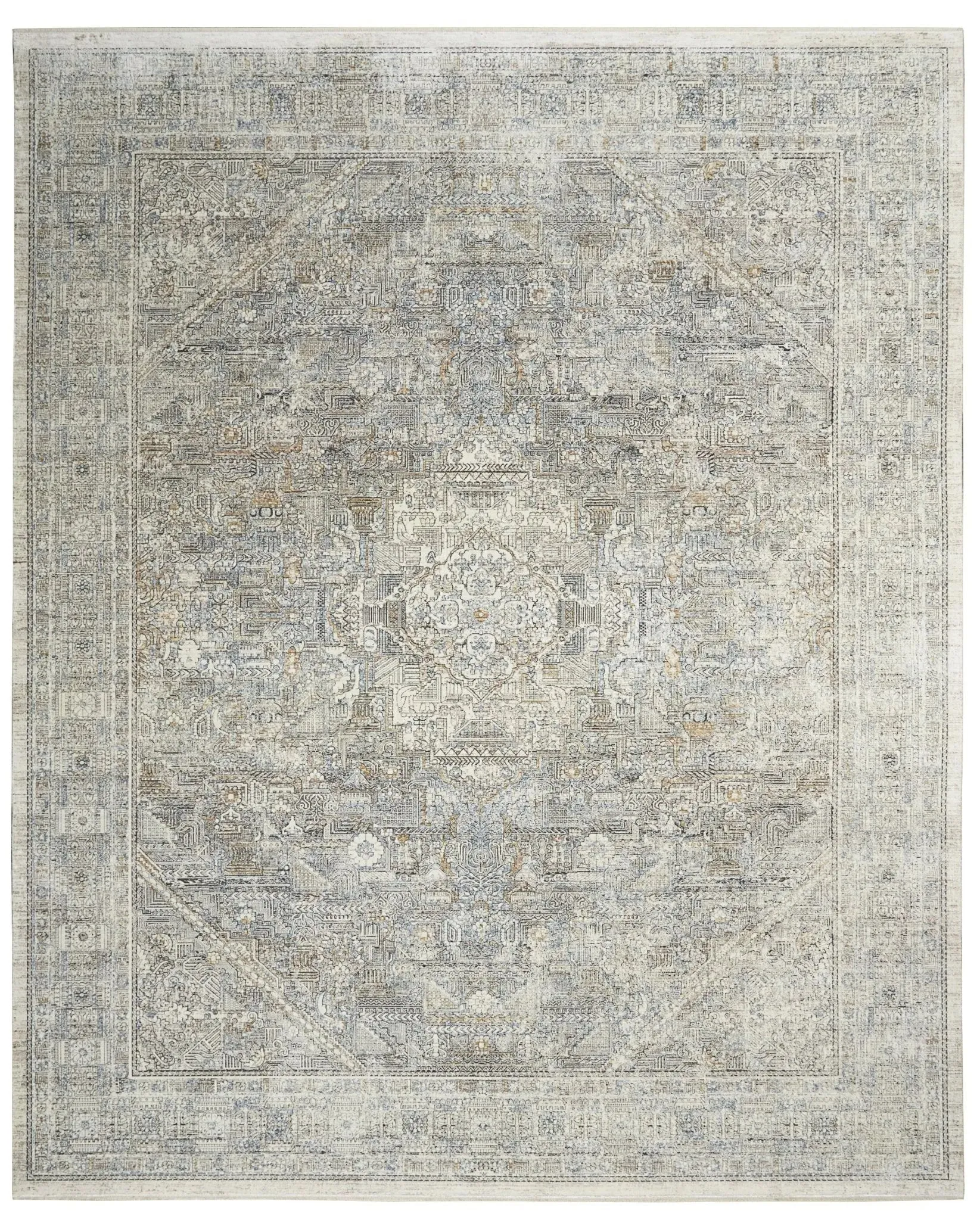 Starry Nights STN02 Cream Grey Rug