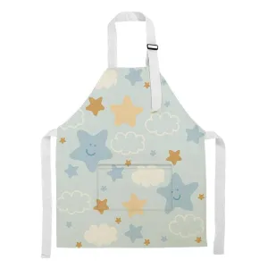 Stars and Clouds Toddler Apron - Small