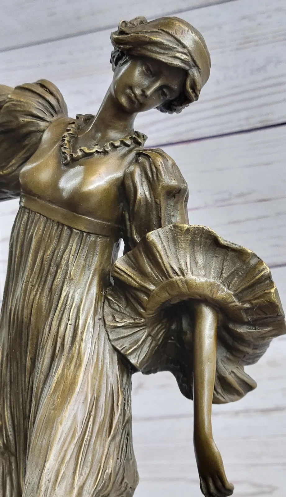 Statue Sculpture Victory Woman Art Deco Style Art Nouveau Style Solid bronze Gift