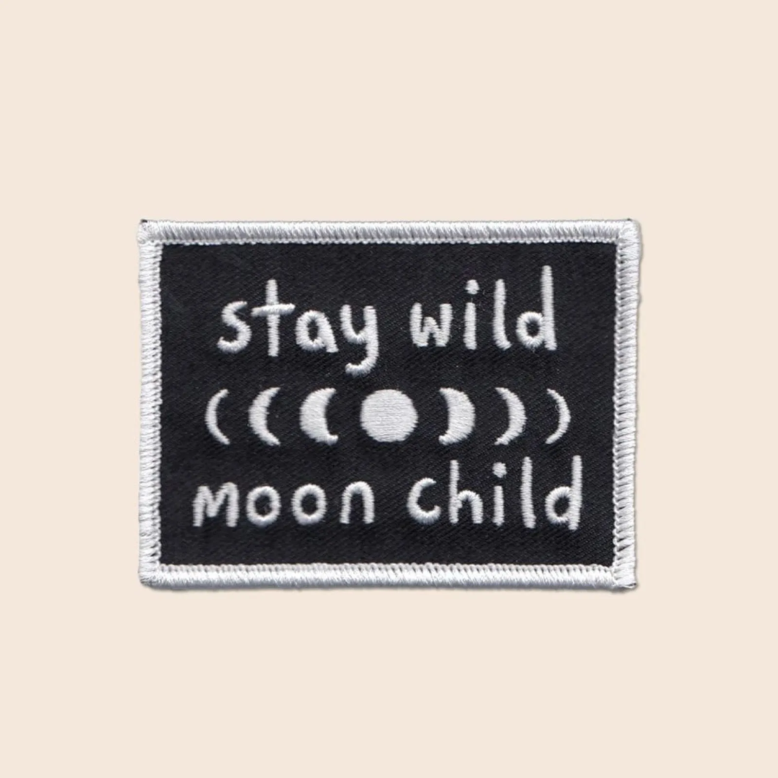 Stay Wild Moon Child Iron-On Patch