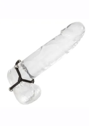 Steel Beaded Dual Silicone Maximizer Cock Ring