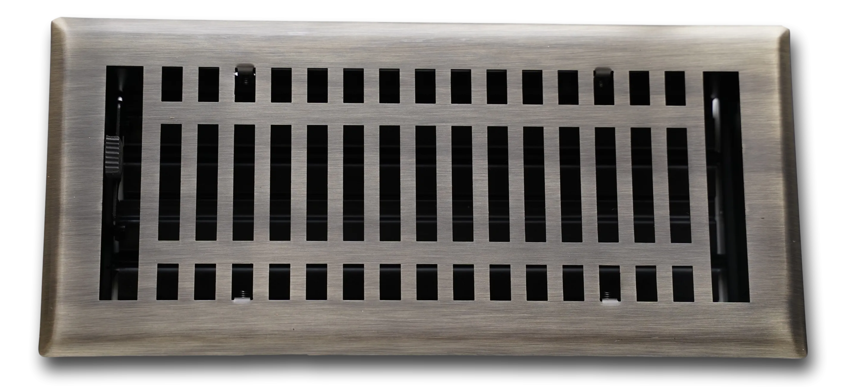 Steel Modern Vent Cover - Antique Brass