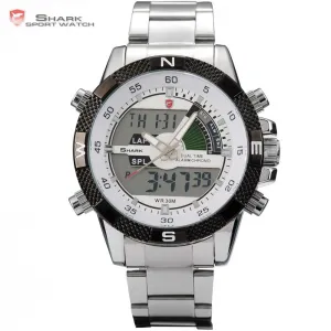 STEEL PORBEAGLE SHARK Sport Watch White SW 046