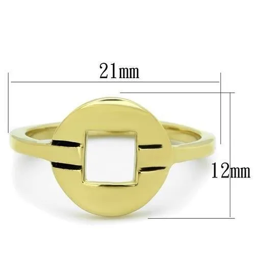 Steel Ring TK2033 for Women Style Plating