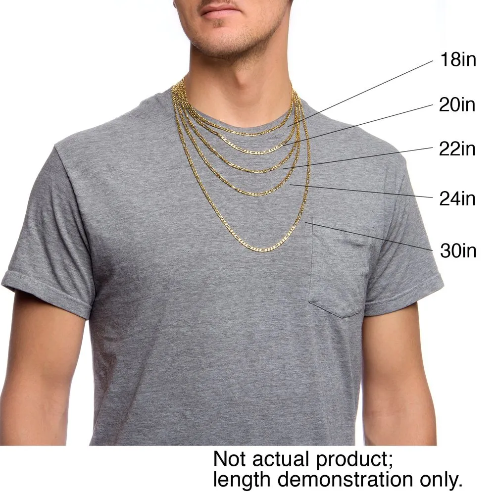 SteelTime Classic Cuban Link Chain Necklace