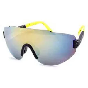 STEEZ Black/Yellow Sports Sunglasses