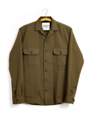 STEFAN | Worker Overshirt | Olive