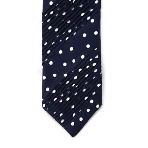 Stefano Cau Navy Blue polka dot