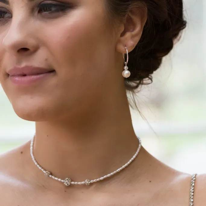 Stella Pearl Bridal Choker