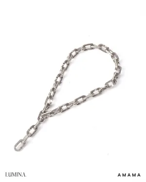 Stellar Link Necklace in Silver