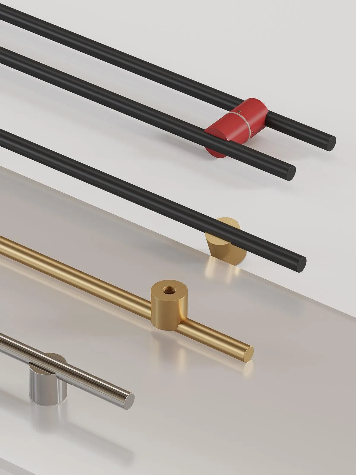 STELLE / Long Entrance Door Handles Push Pull