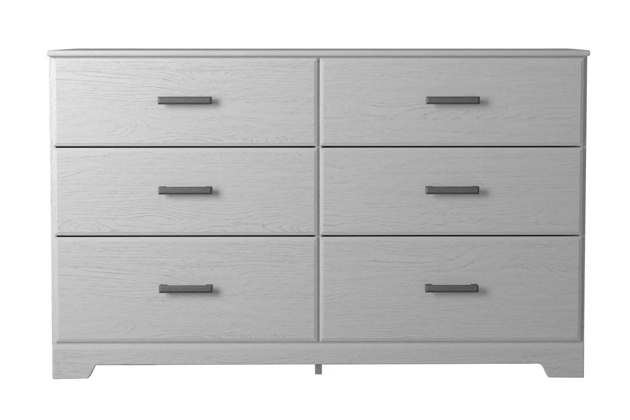 Stelsie White Dresser