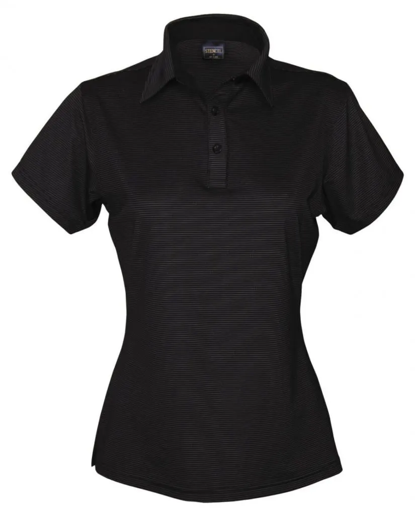 Stencil 1158 Womens Short Sleeve Silvertech Polo