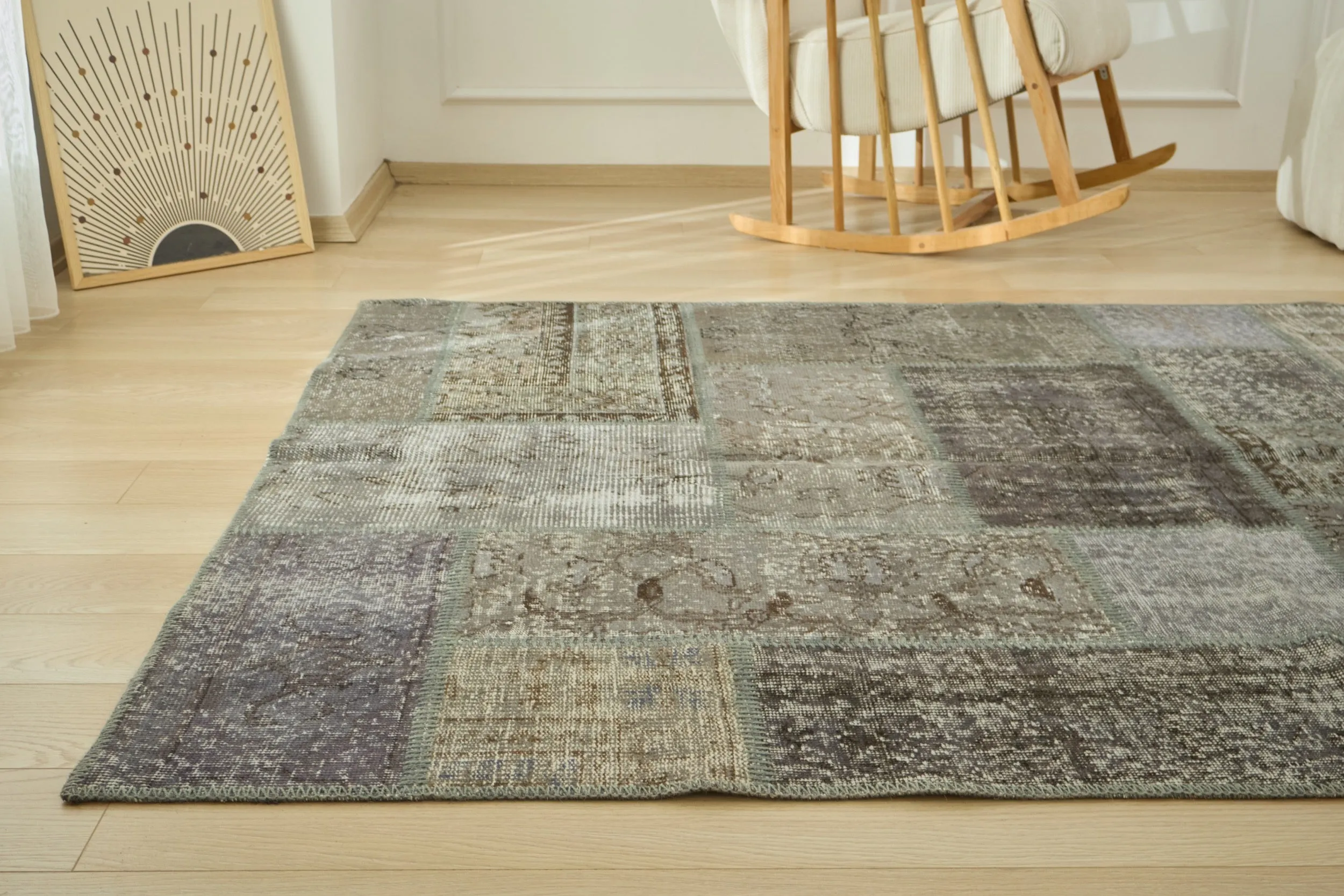 Stephany - Vintage Turkish Patchwork Rug