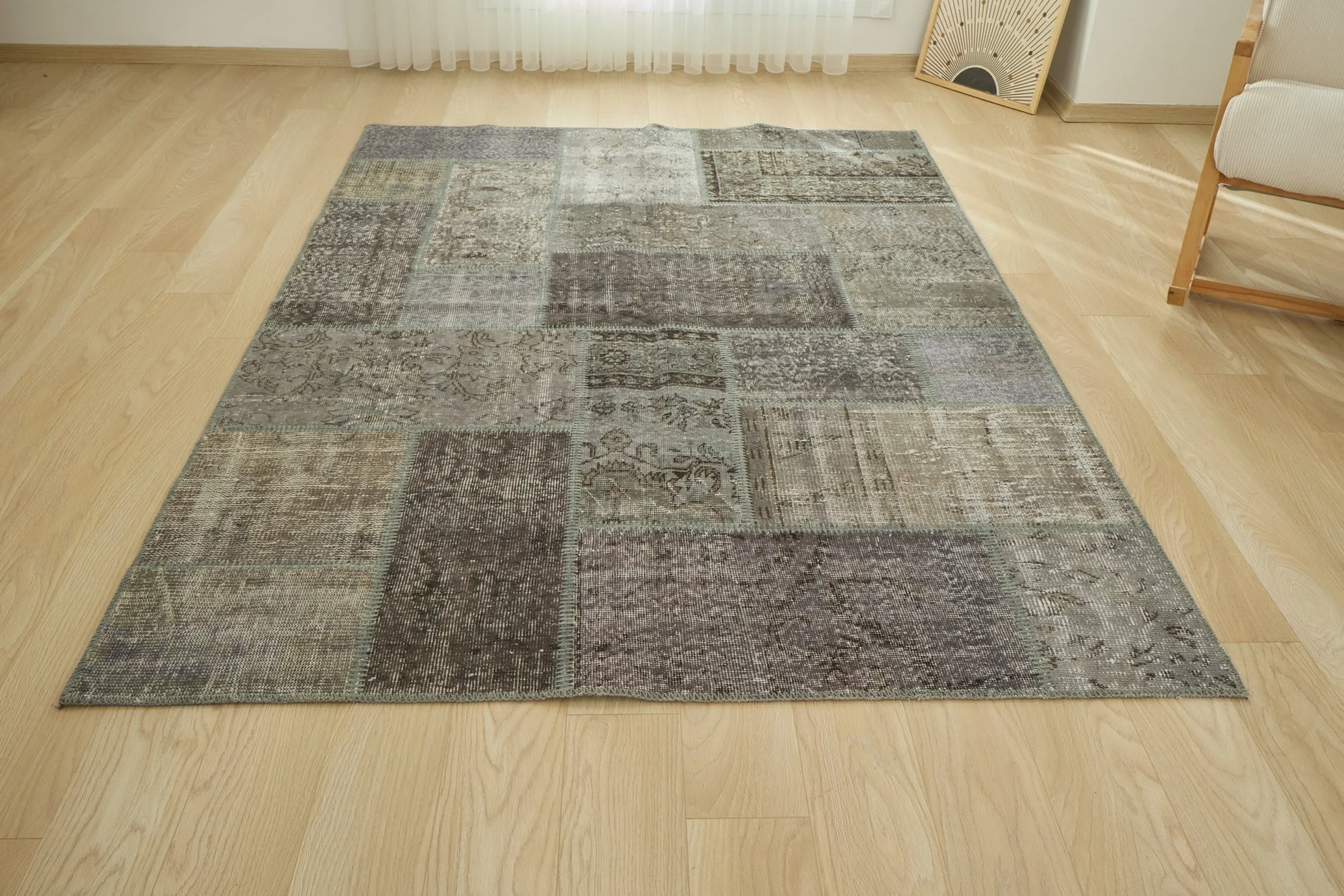 Stephany - Vintage Turkish Patchwork Rug