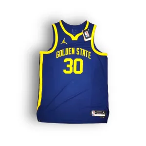 Stephen Curry Golden State Warriors 2022-2023 Statement Edition Nike Authentic Jersey- Navy