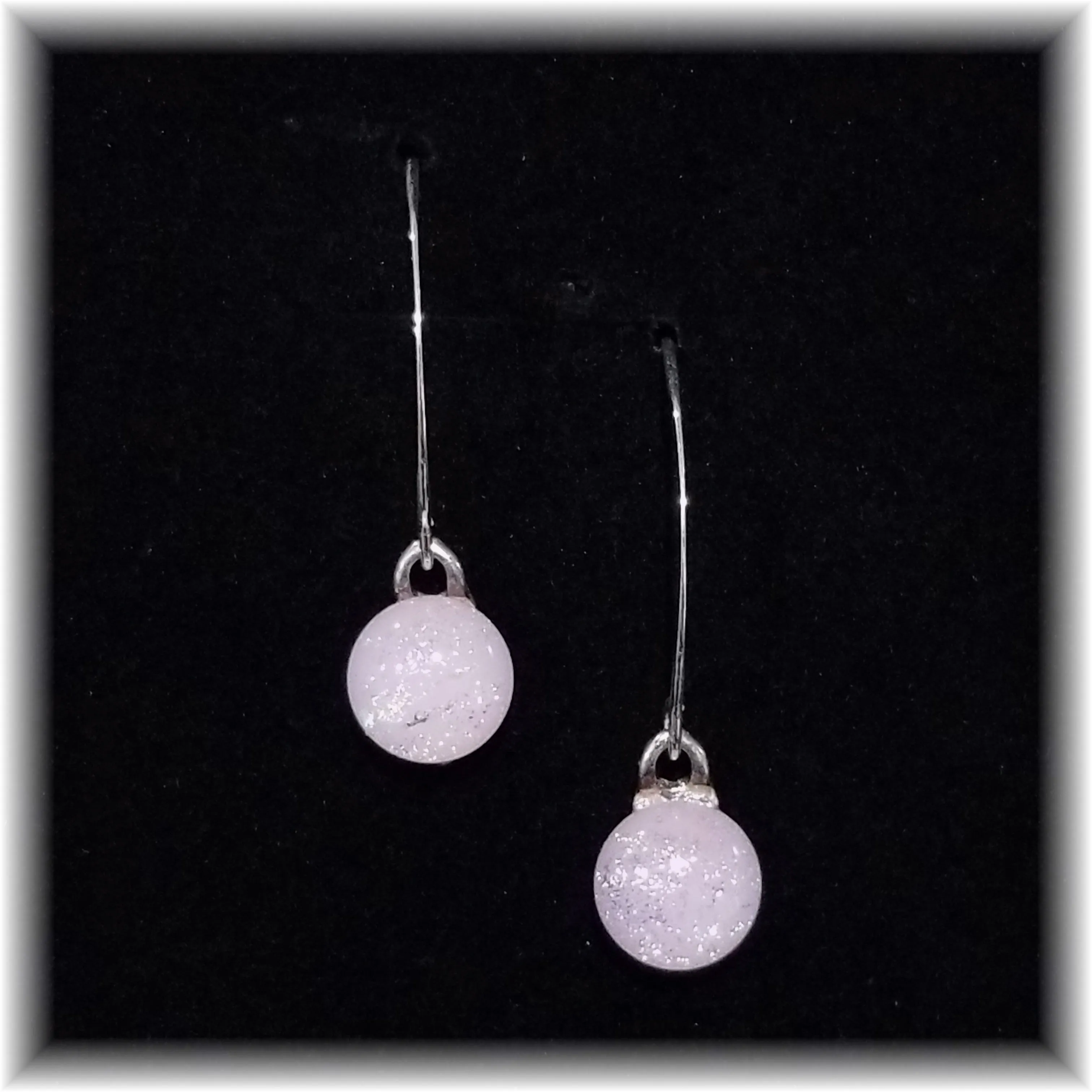 Sterling Dangles - Light Pink