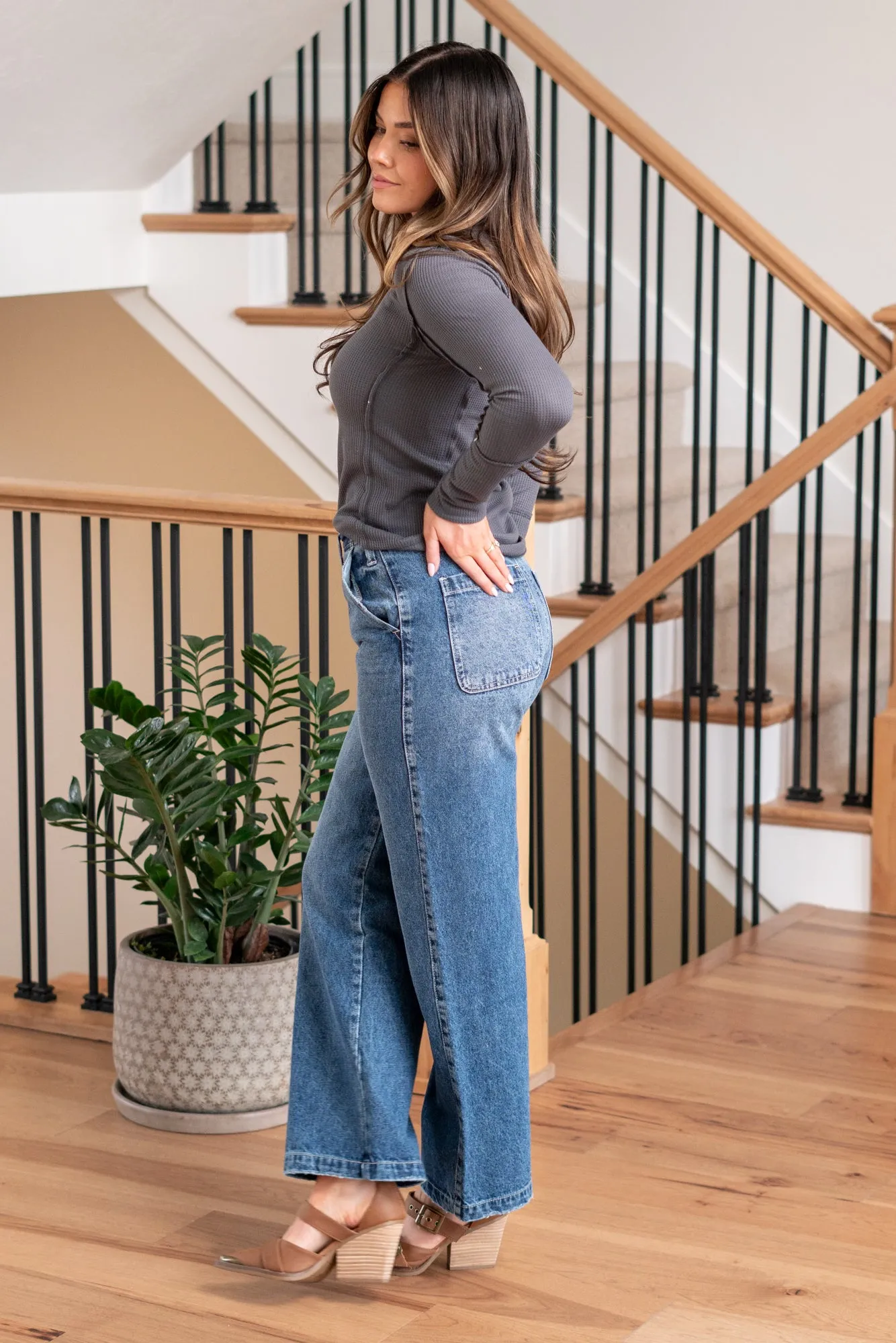 Sterling High Rise 90's Wide Leg