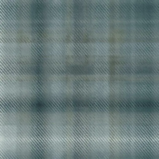 Sterling Plaid Wallpaper