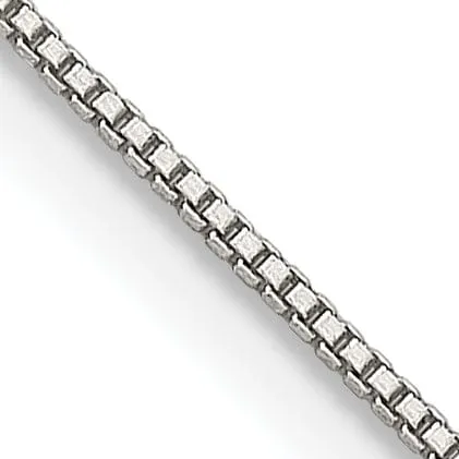 Sterling Silver Box Chain 0.6-MM Wide