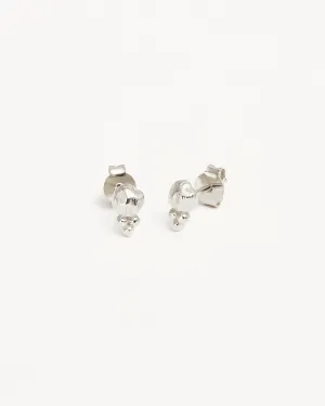 Sterling Silver Day Dreamer Stud Earrings