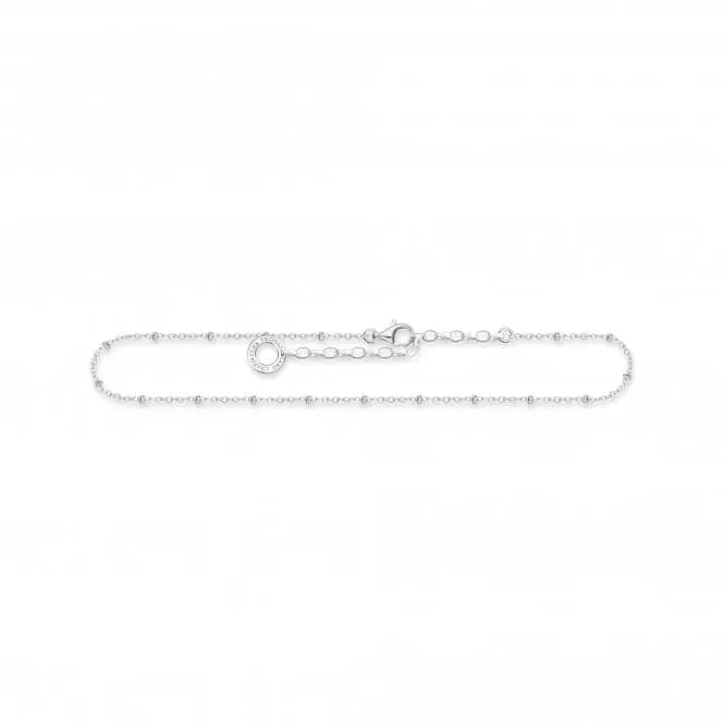 Sterling Silver Dots Anklet AK0028-001-21