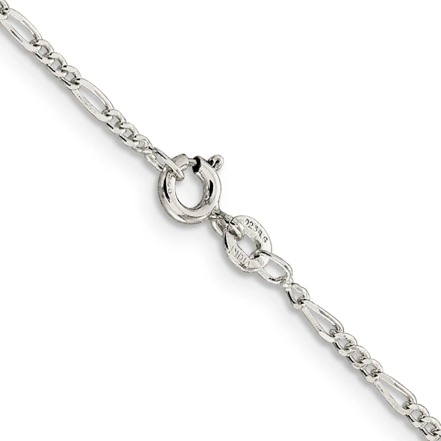 Sterling Silver Figaro Chain 1.75MM