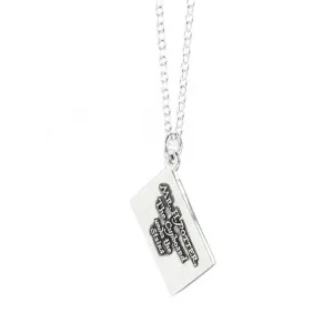 Sterling Silver Hogwarts Acceptance Letter Charm Necklace