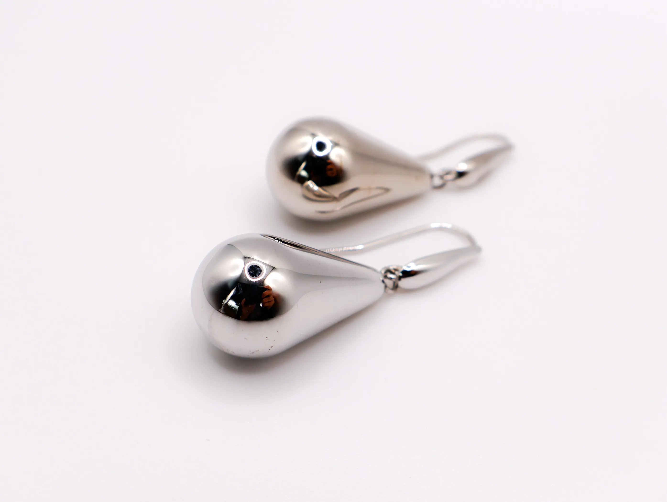 Sterling Silver Raindrop Elegance Earrings