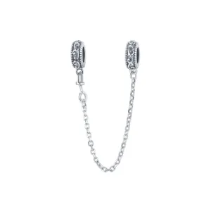 Sterling Silver Vintage Chain Charm