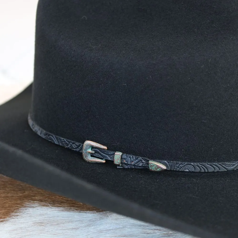 Stetson 3X Black Felt Hat - Red Rocks