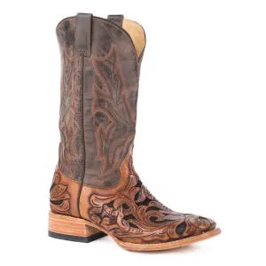 Stetson Brown Men's Wicks Square Toe 1610