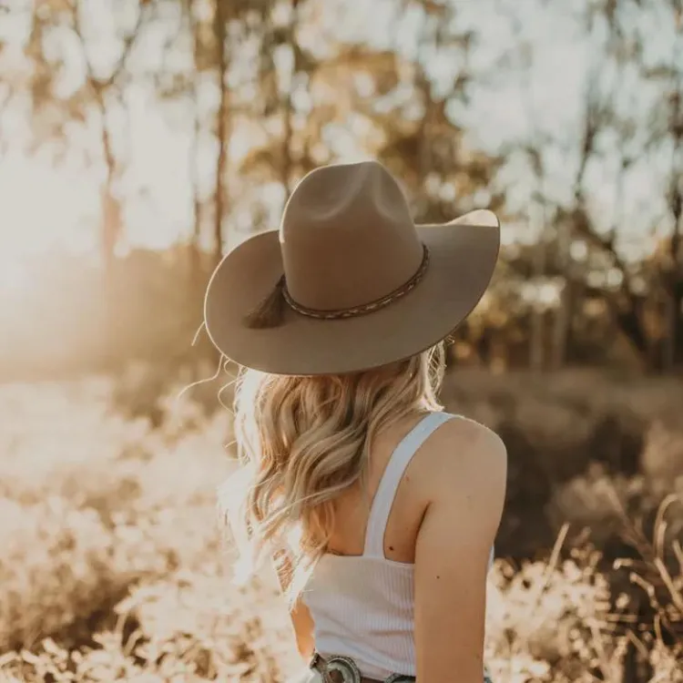 Stetson Ironbark Fur Felt Hat - Driftwood