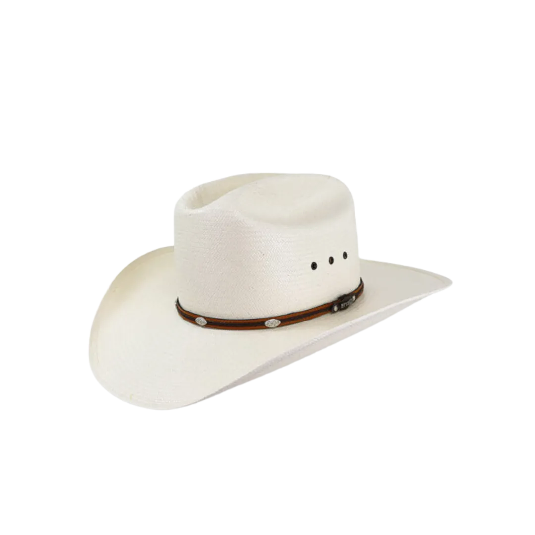 Stetson Men's Alamo 8x Straw Cowboy Natural Hat