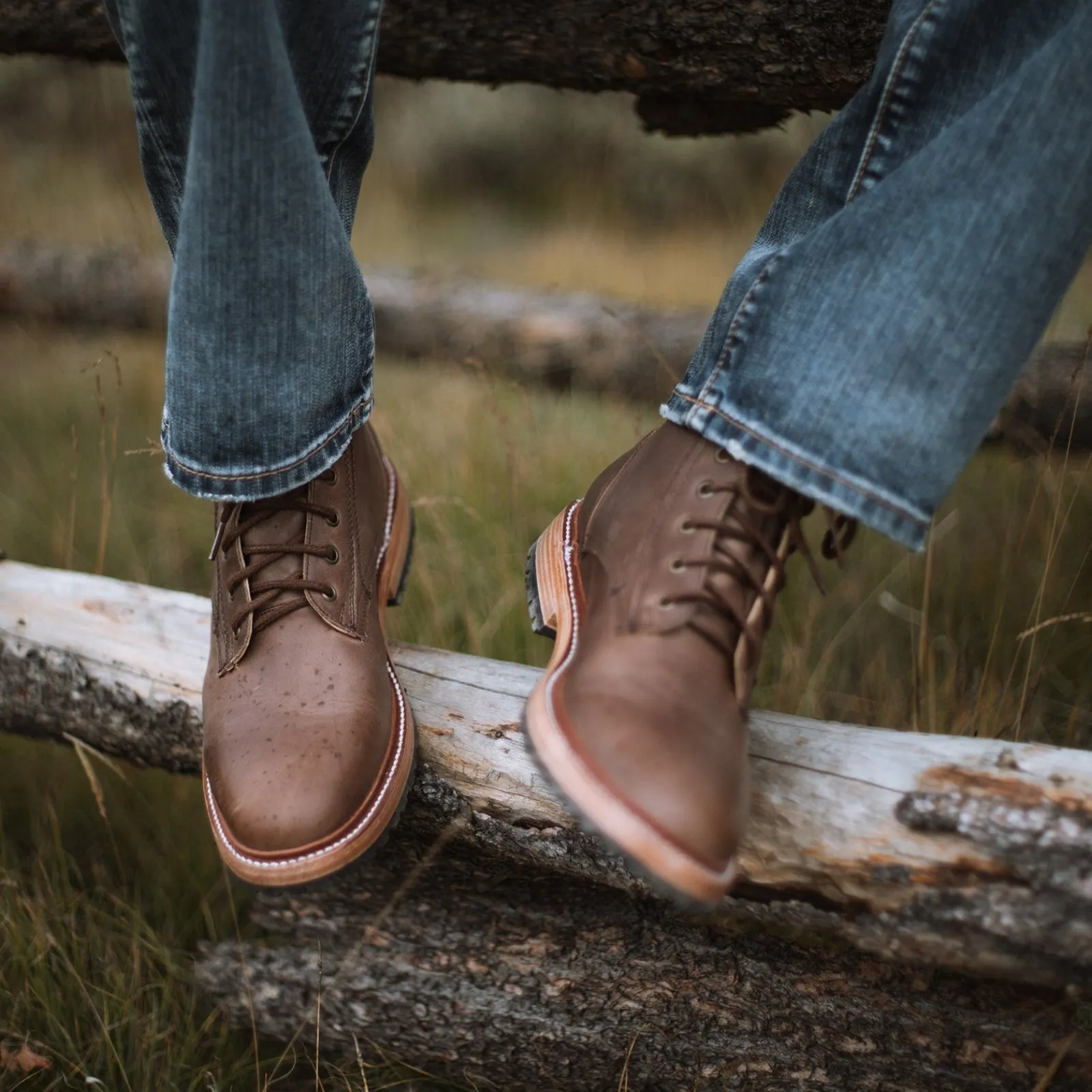 Stetson Men's Brown Chukka Lace Up Boots 3758