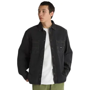 Stevens Denim Woven Shirt Pavement Washed Black