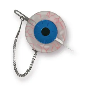 Stick A Needle In My Eye Brooch in Blue by Vinca