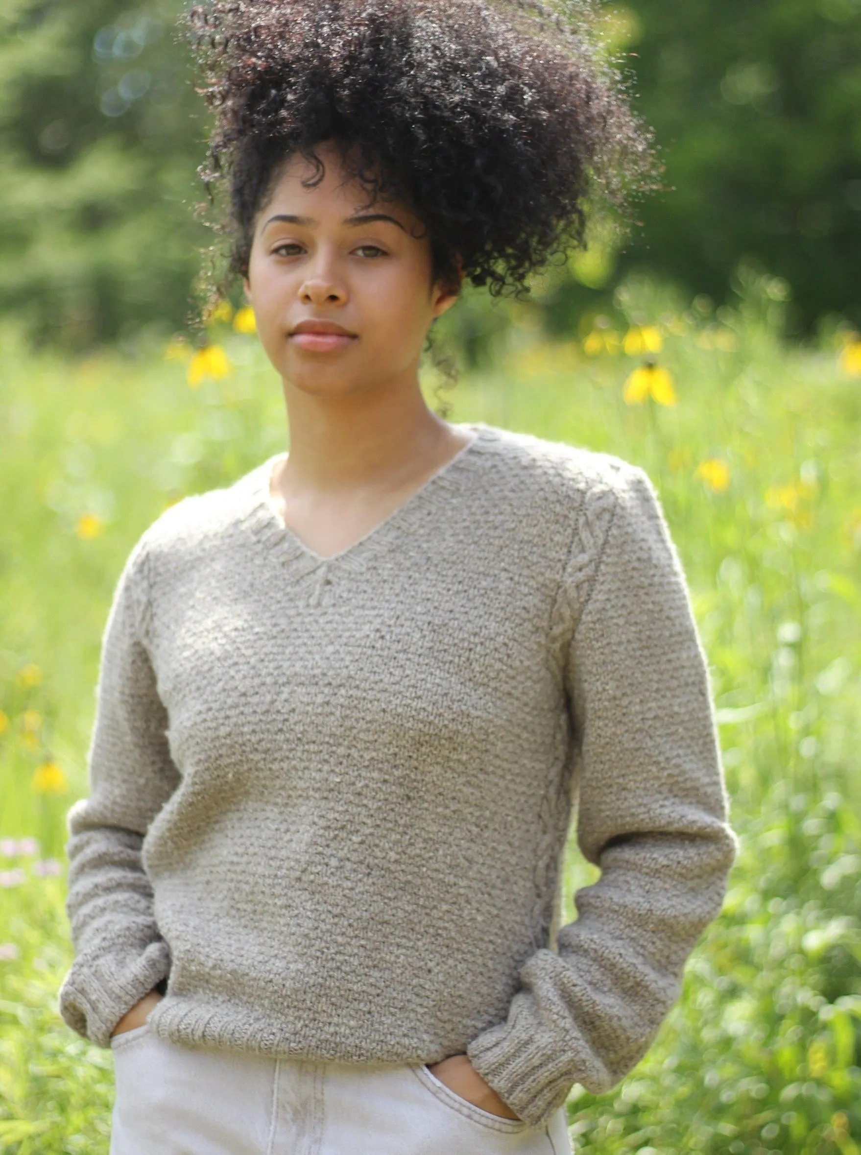 Sticks and Stones Pullover <br/><small>knitting pattern</small>