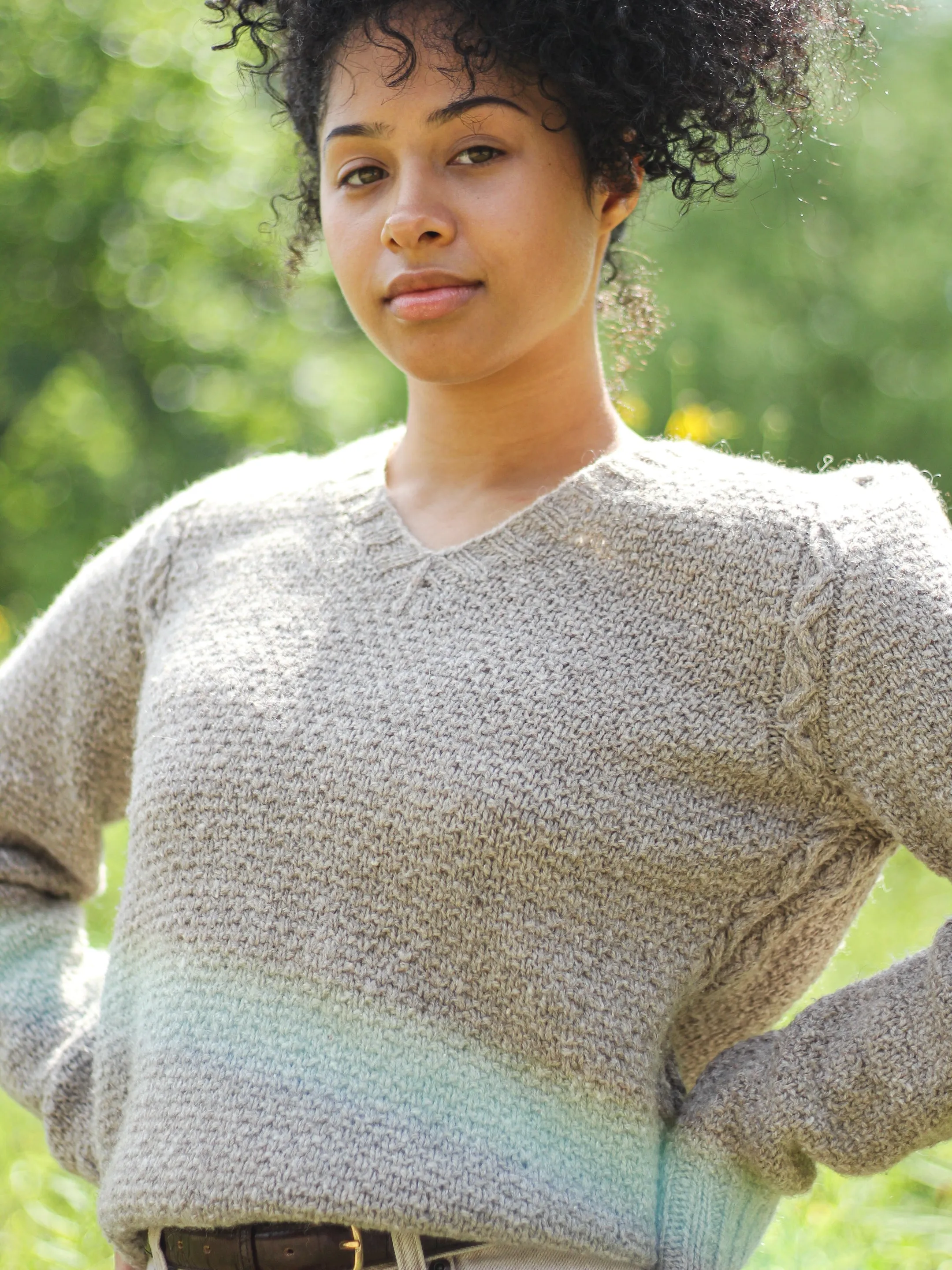 Sticks and Stones Pullover <br/><small>knitting pattern</small>